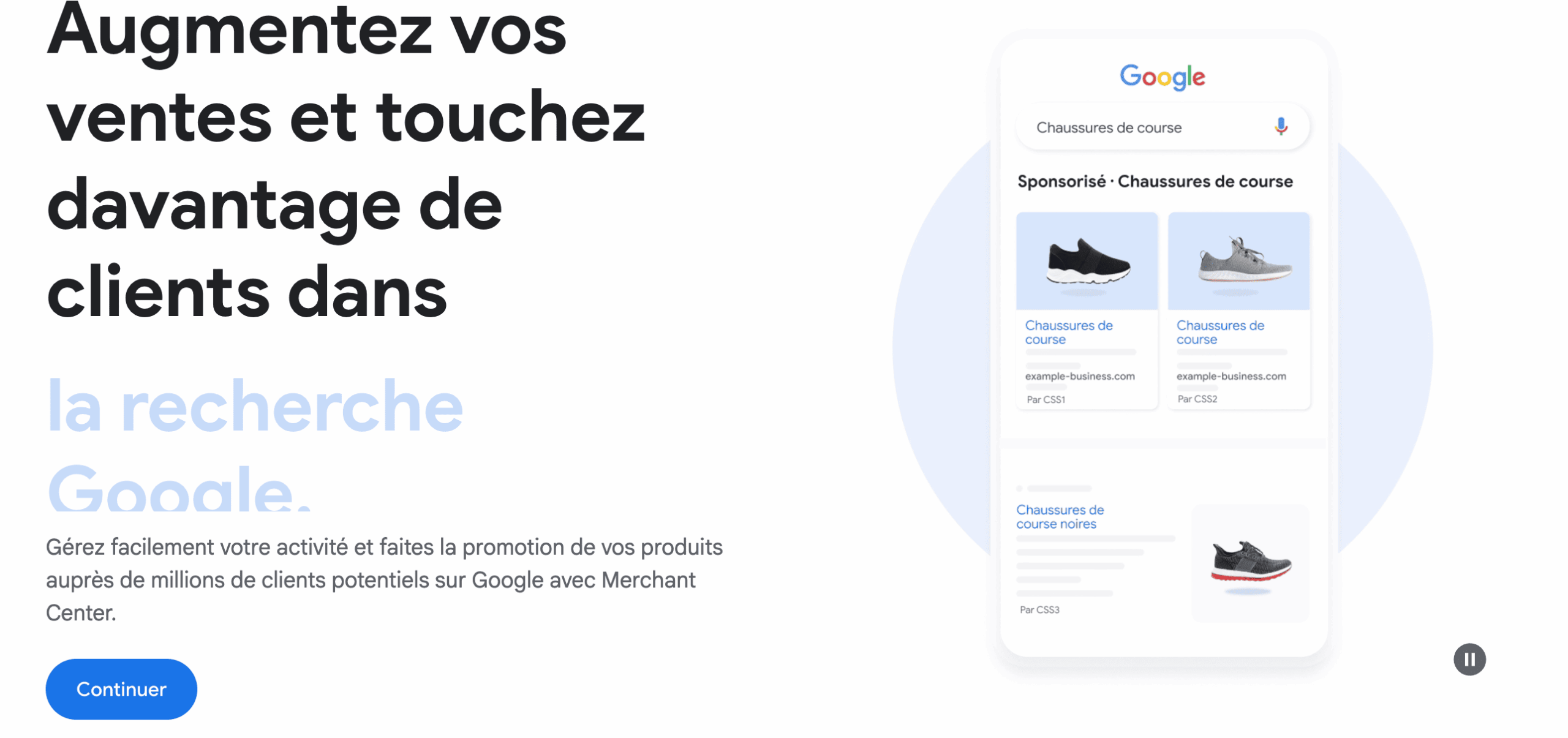 Google Merchant Center (e-commerce)