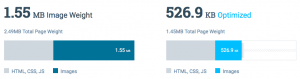 Recommandations d'optimisation fichier image site web