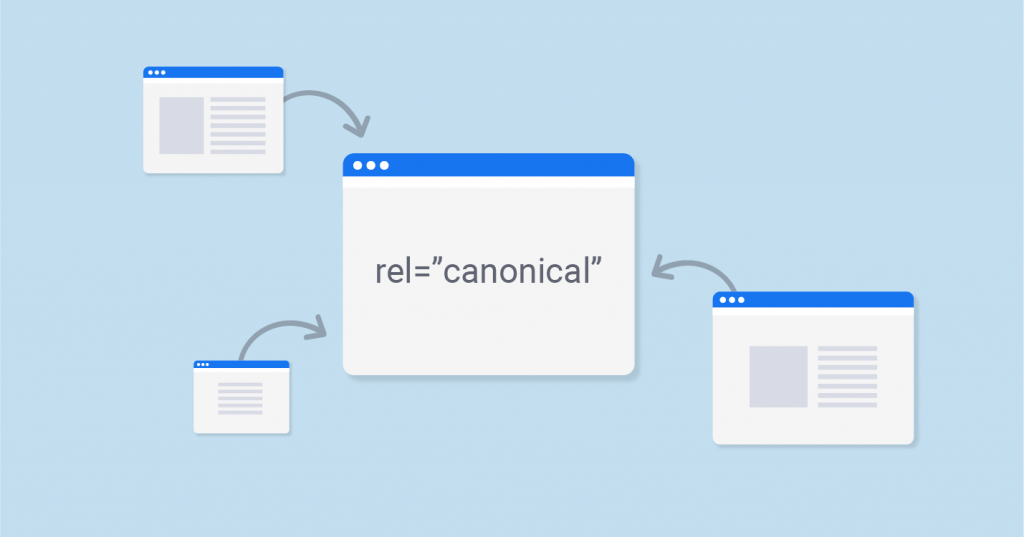 rel = canonical