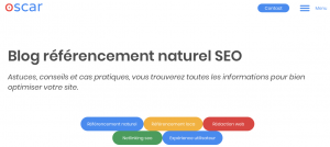 organisation de votre contenu SEO