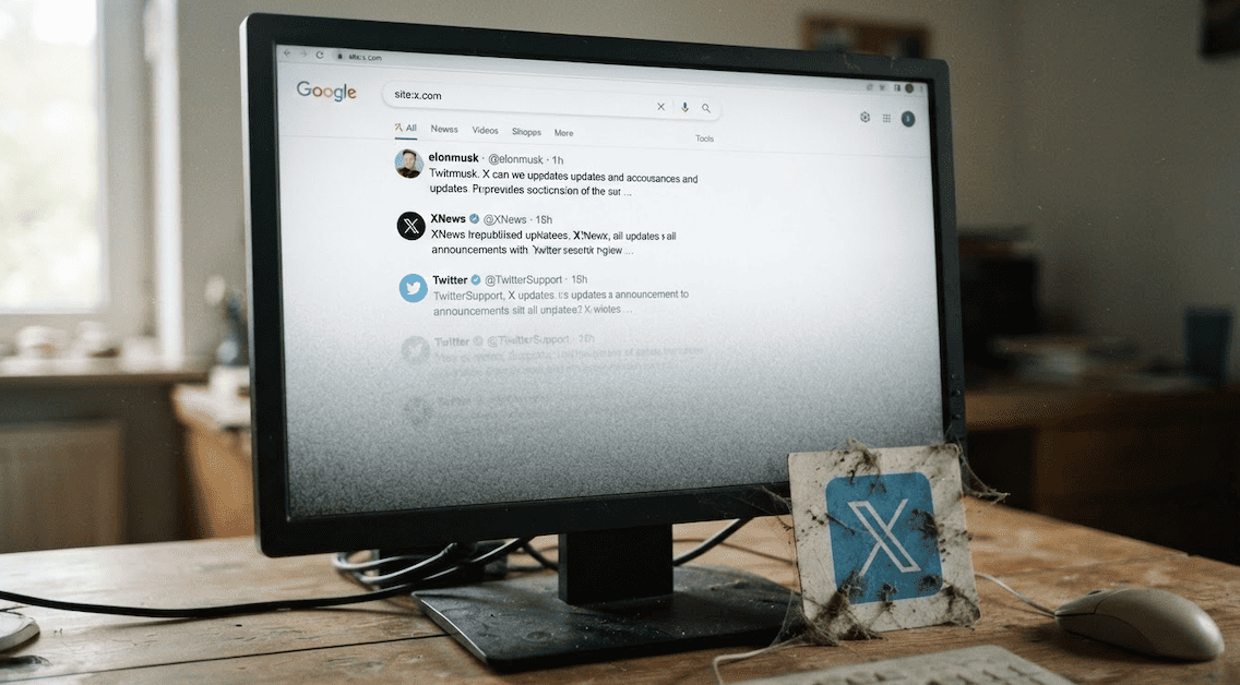 Google indexe-t-il encore les posts X