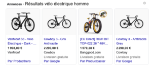 Google shopping ads