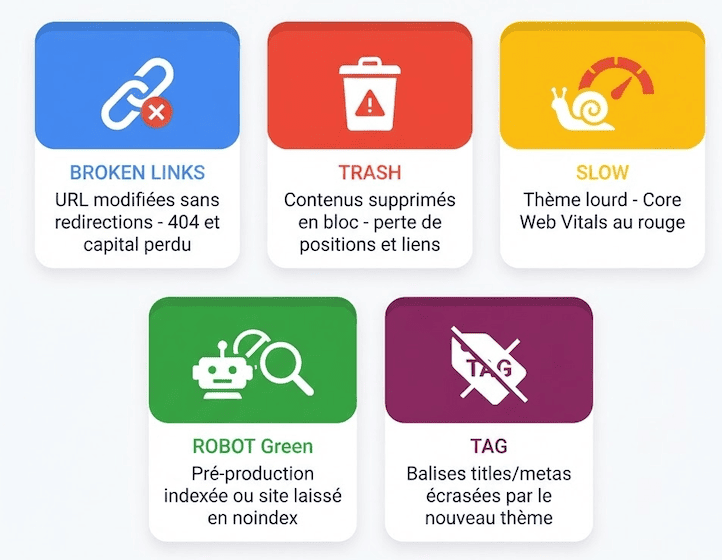 refonte peut-elle faire chuter votre SEO