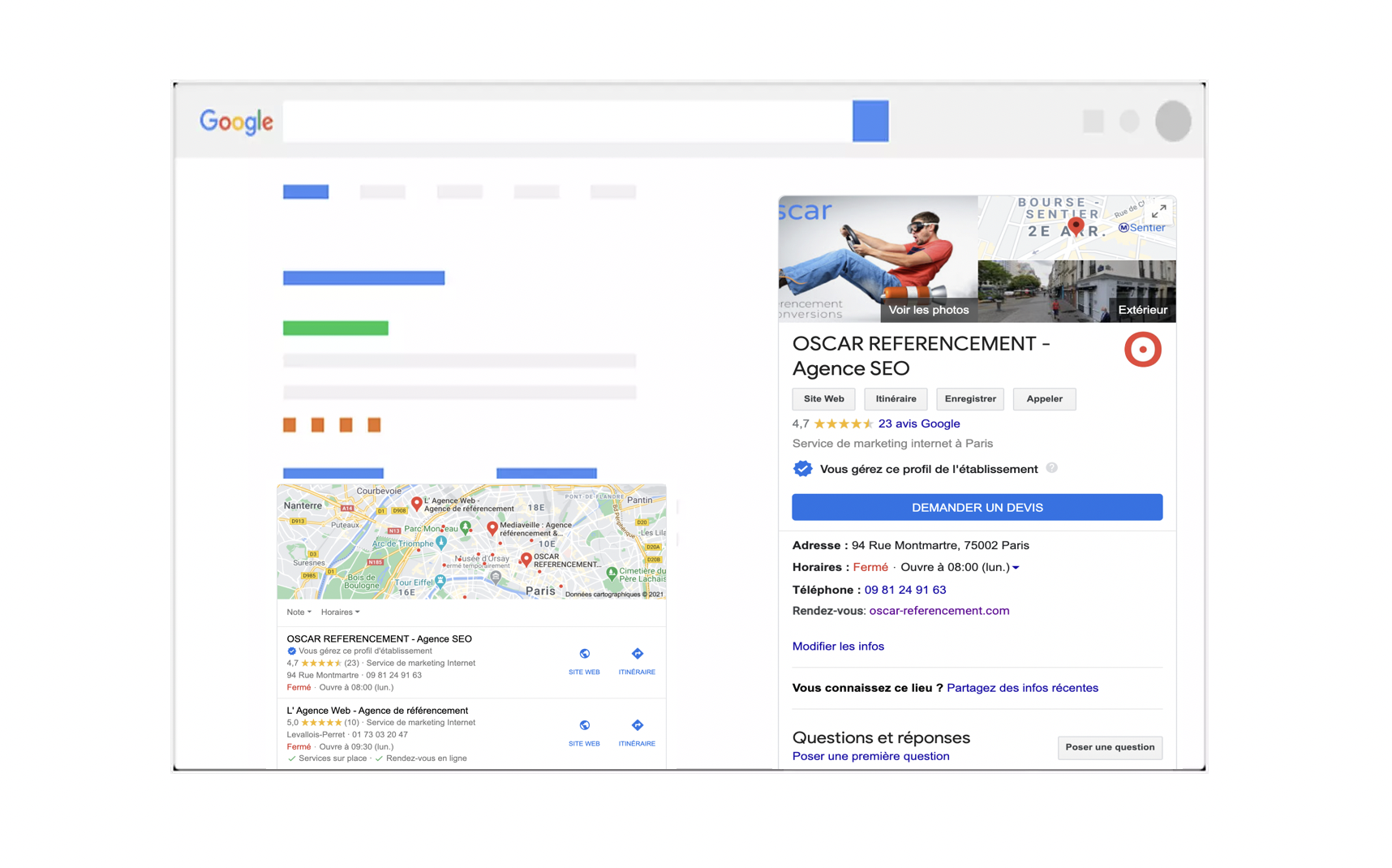 Optimisation Google Mybusiness