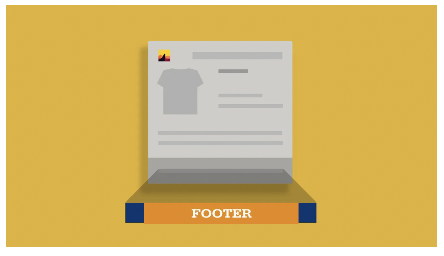 Optimisation SEO du Footer Pied de page Site web