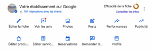 optimisation fiche google