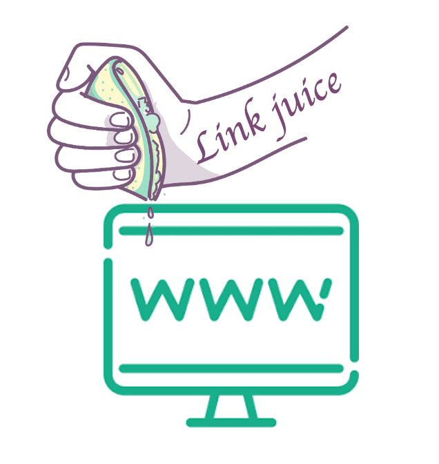 Link juice Jus de lien SEO