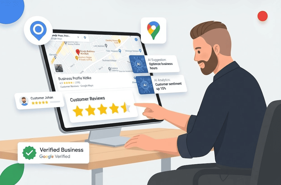 avis google SEO local et IA
