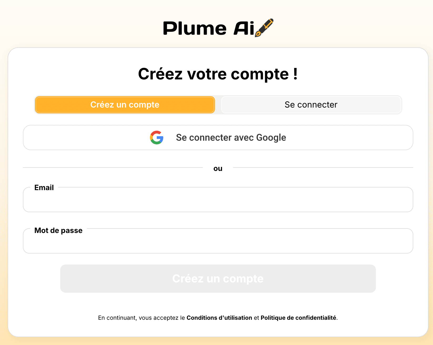 logiciel plume AI pour le SEO