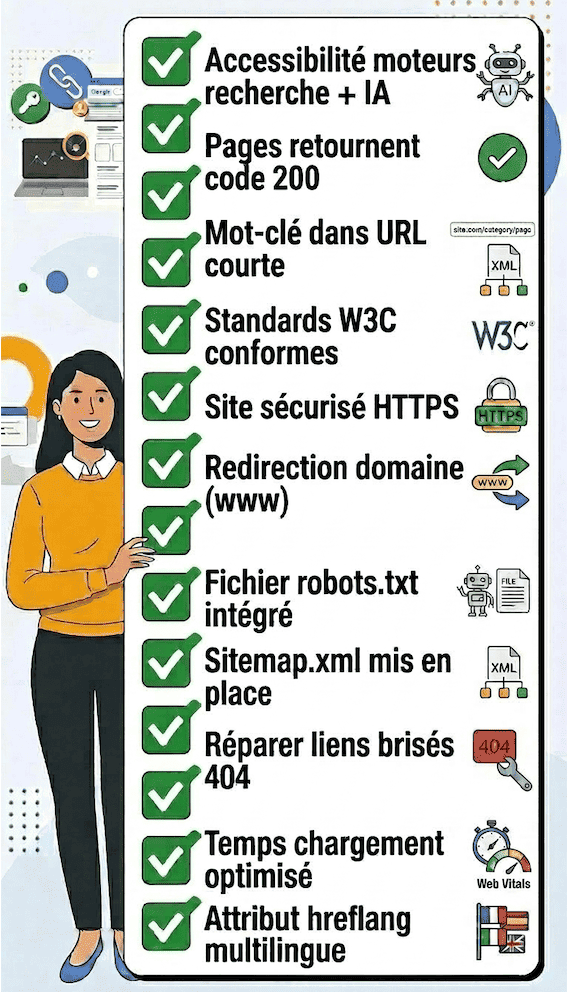 Conseils optimisations techniques SEO